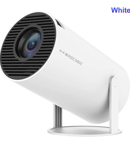Projector Android 11 4K 1280*720P HY300 Dual Wifi 260ANSI 180°Flexible BT5.0 Cinema Outdoor Portable Projetor HY300 Pro