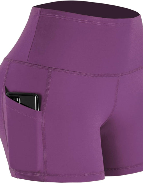 Load image into Gallery viewer, Women&#39;S 3&quot;/4&quot; High Waist Spandex Running Shorts for Yoga
