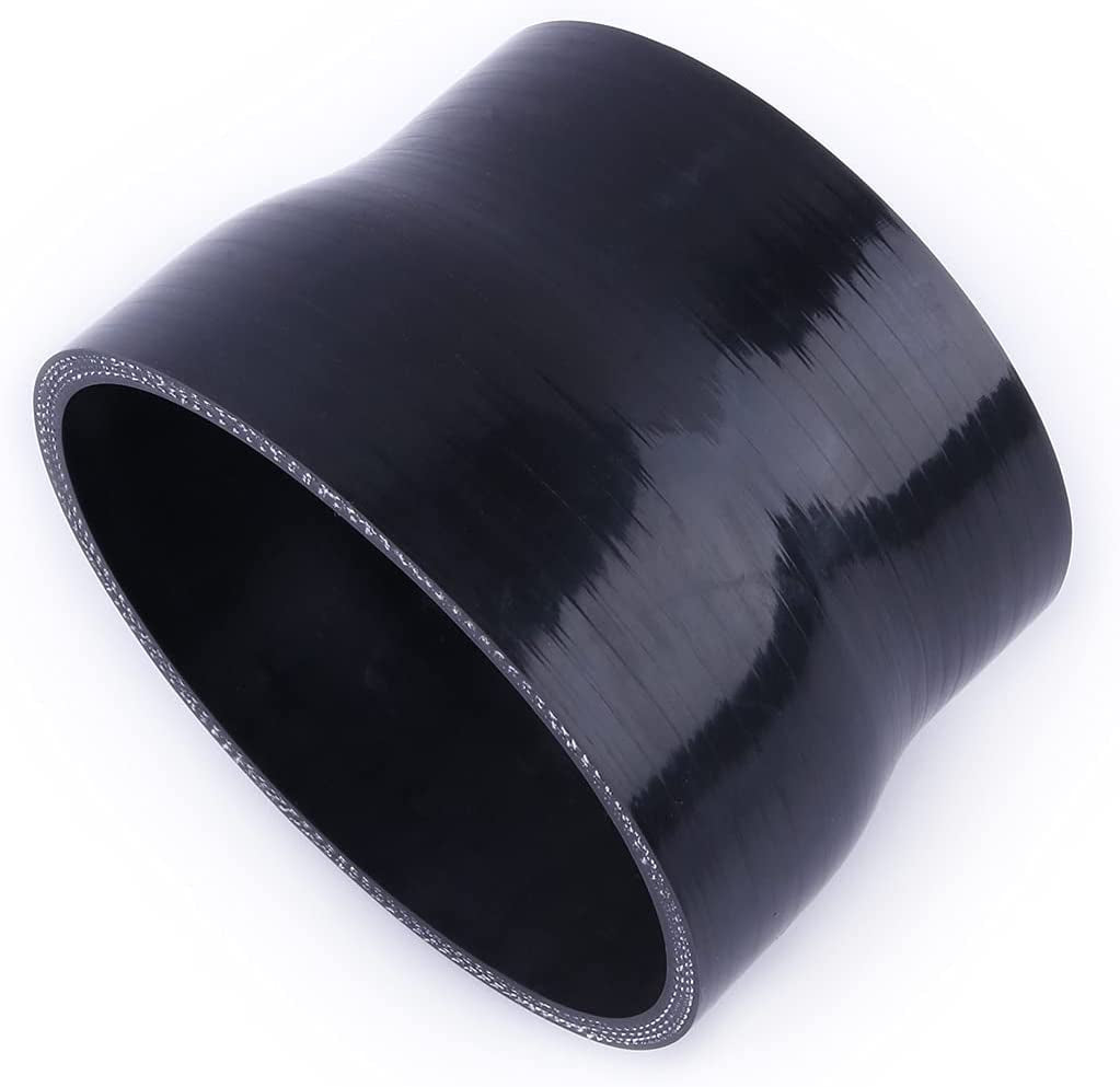 3.5 to 4 Inch Silicone Reducer Coupler Hose,Id 3.5 to 4 (89-102Mm),4-Ply Turbo/Intercooler/Intake Piping Industrial Hydraulic