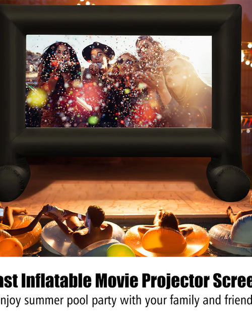 Load image into Gallery viewer, 20FT Inflatable Projector Screen Projection Outdoor Home Theater W/ Blower
