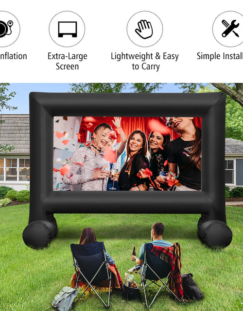 Load image into Gallery viewer, 20FT Inflatable Projector Screen Projection Outdoor Home Theater W/ Blower
