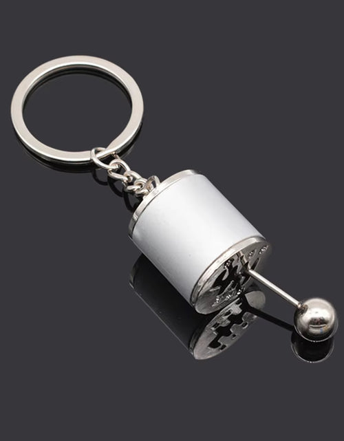 Load image into Gallery viewer, Creative Car Turbo Brake Disc Keychain Manual Transmission Lever Caliper Metal Keyring for Women Men Phone Pendant 4S Shop Gifts
