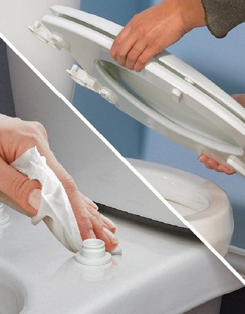 Load image into Gallery viewer, Nextstep2 Elongted Toilet Seat with Built-In Potty Training Seat
