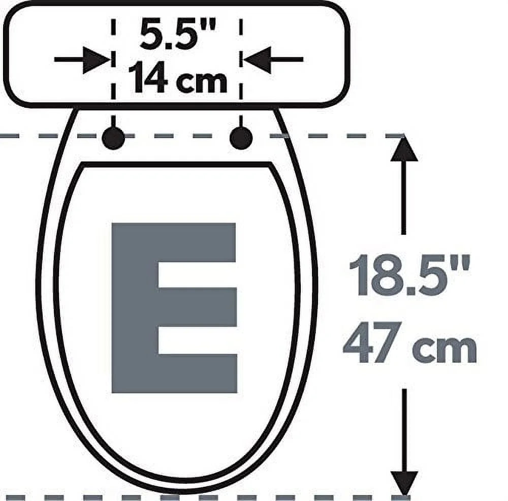 Nextstep2 Elongted Toilet Seat with Built-In Potty Training Seat