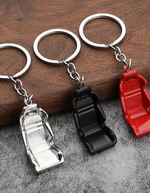 Load image into Gallery viewer, Creative Car Turbo Brake Disc Keychain Manual Transmission Lever Caliper Metal Keyring for Women Men Phone Pendant 4S Shop Gifts
