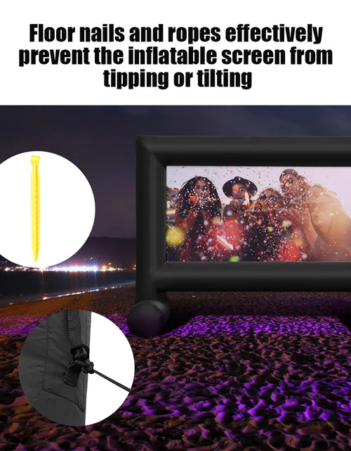 Load image into Gallery viewer, 20FT Inflatable Projector Screen Projection Outdoor Home Theater W/ Blower
