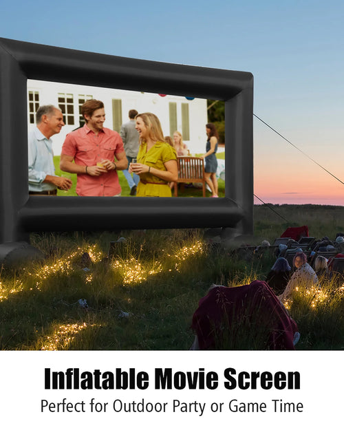 Load image into Gallery viewer, 20FT Inflatable Projector Screen Projection Outdoor Home Theater W/ Blower
