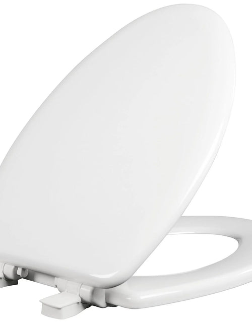 Load image into Gallery viewer, Nextstep2 Elongted Toilet Seat with Built-In Potty Training Seat
