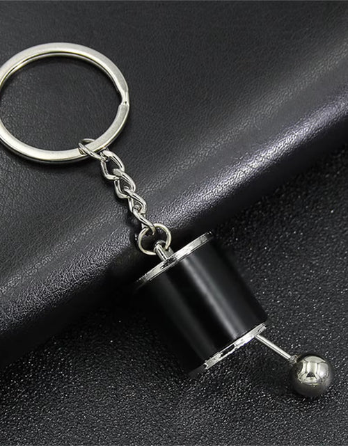 Load image into Gallery viewer, Creative Car Turbo Brake Disc Keychain Manual Transmission Lever Caliper Metal Keyring for Women Men Phone Pendant 4S Shop Gifts
